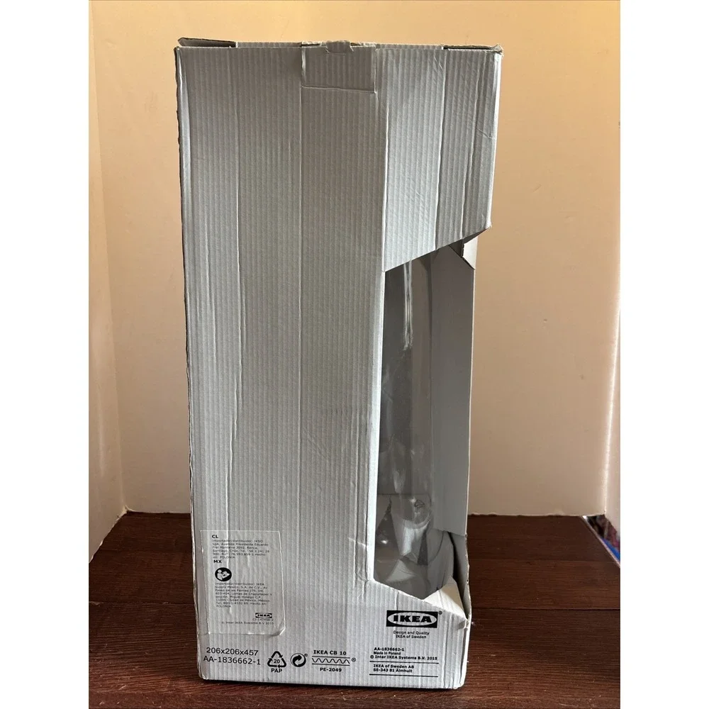 Brand New IKEA BERAKNA Glass Vase 45 Cm (17 ¾ 
